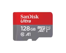 SanDisk SDSQUAB-128G-GN6MA Ultra microSDXC 128GB + SD Adapter 140MB/s  A1 Class 10 UHS-I (532616)