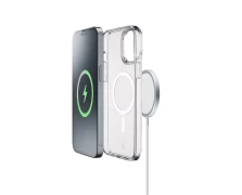 CELLULAR LINE 466526 Θήκη Κινητού Magsafe Σκληρής Σιλικόνης για iPhone 15 Pro Max Διαφανής (490622)