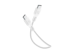 CELLULAR LINE 270420 USB Καλώδιο Συγχρονισμού και Φόρτισης Type-C (1,2m) Λευκό (49540)