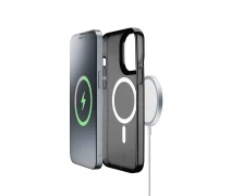 CELLULAR LINE Μαγνητική Θήκη Κινητού για Magsafe Φορτιστή iPhone 15 Pro Μαύρη (49638)