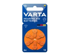 VARTA 24606 Μπαταρίες Ακουστικών Βαρηκοΐας 13 συσκ 6 (127743)