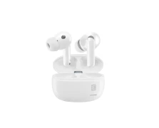 CELLULAR LINE 465062 Eclipse Bluetooth Noise Cancelling Ακουστικά TWS με Θήκη Φόρτισης Λευκά (490686)