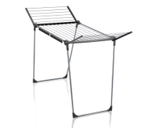 Leifheit 81589 Pegasus 180 Solid Πτυσσόμενη Απλώστρα Δαπέδου (18m) Black Diamond (82-81589)