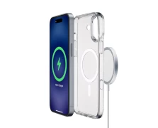 CELLULAR LINE 482700 Μαγνητική Θήκη Κινητού για Magsafe Φορτιστή iPhone 16 Διαφανής (490849)