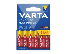 VARTA 4706101746 Longlife Max Power 6 AA (127014)