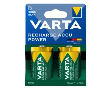 VARTA ΕΠΑΝΑΦΟΡΤΙΖΟΜΕΝΗ 3000mAh συσκ.2 D (128026)