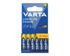VARTA 4903 συσκ.6 ΑΛΚΑΛΙΚΗ LONGLIFE POWER AAA (127015)