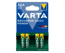 VARTA ΕΠΑΝΑΦΟΡΤΙΖΟΜΕΝΗ 1000mAh συσκ.4 AAA (128062)