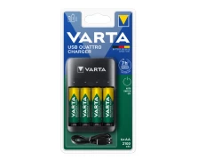 VARTA USB Quattro Charger + 4xAA 2100mAh (128616)