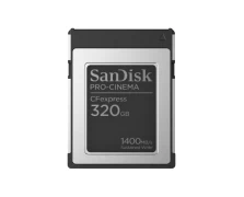 SanDisk PRO-CINEMA CFexpress Type B Card 320GB, 1700MB/s Read, 1500MB/s Write, 1400MB/s min sustain (531629)