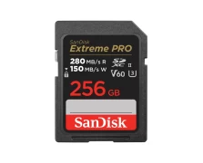 SanDisk Extreme PRO 256GB SDXC UHS-II + 2 years RescuePRO Deluxe SD Card (533693)
