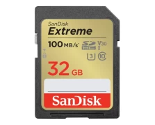 SanDisk Extreme 32GB SDHC UHS-I + 1year RescuePRO Deluxe (531676)
