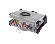 Primo AB661 1200W 2πλή σχάρα 34X25εκ. Ασημί Παραδοσιακή Ψηστιέρα (400225)