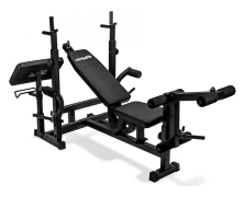 VirtuFit VFB02030 Deluxe Ρυθμιζόμενος Πάγκος Γυμναστικής με ορθοστάτες (VFB02030)