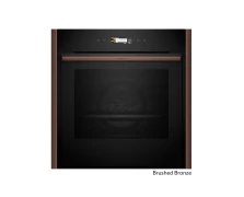 Neff NOV60E6B2 Εντοιχιζόμενος Φούρνος 60cm Brushed Bronze (B59CR3AY0 + Z9060BY0)