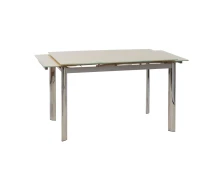 Varossi Τραπέζι Alpino Κρεμ 120(180) x 80 x 76 (100-023)