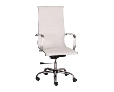 Varossi Καρέκλα Γραφείου Virginia Λευκό 55 x 63 x 111-119 (500-007)