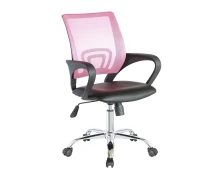 Varossi Καρέκλα Γραφείου Emelie Ροζ-Μαύρο 56 x 56 x 90-101 (500-031)