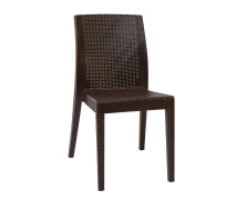 Varossi Καρέκλα Tiara Καφέ 41 x 53 x 85 (900-023)