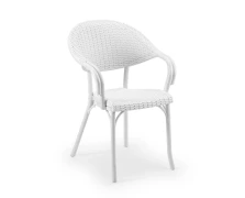 Varossi Πολυθρόνα Flash-R Λευκό 57 x 53 x 83 (900-046)