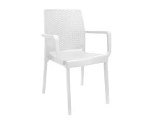 Varossi Πολυθρόνα Kasia Λευκό 54 x 51 x 84.5 (900-113)