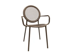 Varossi Πολυθρόνα Zenia Μόκα 54 x 57 x 90 (700-019)