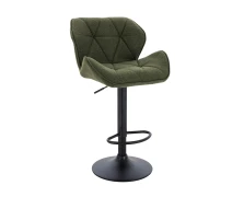 Varossi Σκαμπό Comfort ύφασμα Κυπαρισσί 53 x 52 x 91-111 (200-069)
