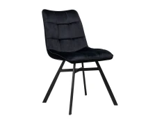Varossi Καρέκλα Simona Μαύρο 46 x 61 x 88 (300-236)