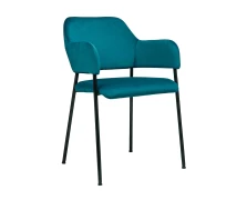 Varossi Πολυθρόνα Lila Πετρόλ 54 x 53 x 83 (300-240)