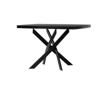 Varossi Τραπέζι Orion 120 Μαύρο 120 x 75 x 75 (100-080)
