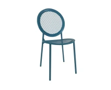 Varossi Καρέκλα Zenia-C Πετρόλ 54 x 42.5 x 90 (700-024)