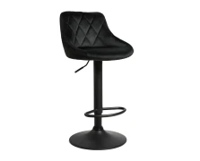 Varossi Σκαμπό Apple Μαύρο 47 x 51 x 85-105 (200-112)