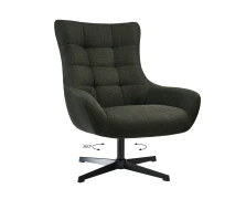 Varossi Πολυθρόνα Twin Σκούρο Κυπαρισσί 83 x 89 x 99 (300-356)