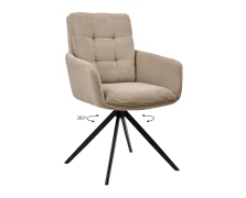 Varossi Πολυθρόνα Soren Μόκα 58 x 64 x 89 (300-377)
