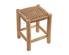 Varossi Σκαμπό Noor Φυσικό 35 x 35 x 47 (901-025)