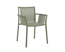 Varossi Πολυθρόνα Zanett λαδί 59 x 56 x 82 (900-324)