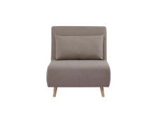 Varossi Πολυθρόνα - Κρεβάτι Scoop - 80 γκρεζ 80 x 91 x 84 (400-001)