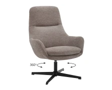 Varossi Πολυθρόνα Kim μόκα 74 x 81 x 102 (300-395)