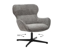 Varossi Πολυθρόνα Margo γκρι 73 x 79 x 88 (300-399)