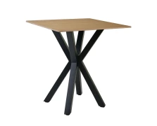 Varossi Τραπέζι Alberto Ξύλο 70 x 70 x 76 (100-096)