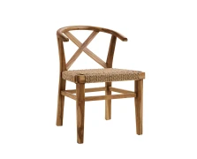 Varossi Καρέκλα MARILIA φυσικό 54 x 65 x 79 (901-039)