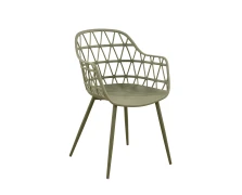 Varossi Καρέκλα Neon λαδί 56 x 56 x 85 (900-359)