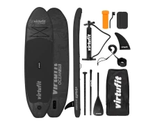 Virtufit Supboard Ocean 275 Mαύρο Φουσκωτό SUP (VFW06114)