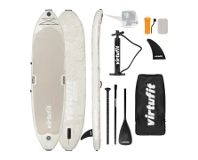 Virtufit Supboard Yoga 355 Sand Beige Φουσκωτό SUP (VFW06102)