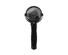 Primo Mini Flexible PRMF-80691 4'' 10cm Μαύρος Επαναφορτιζόμενος Ανεμιστήρας (800691)