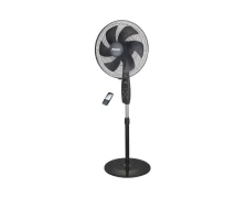 Primo Ανεμιστήρας Ορθοστάτης PRSF-80698D Primo 18'' 45εκ. Με Τηλεχειριστήριο και DC μοτέρ 6Φτερά Μαύρος