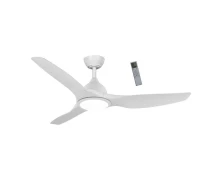 Primo Ανεμιστήρας Οροφής PRCF-80723 Primo 52'' 132εκ. Με Τηλεχειριστήριο 1Φως LED 3Φτερά Λευκός