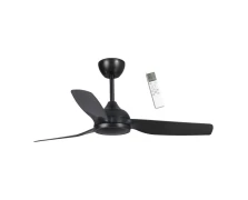 Primo Ανεμιστήρας Οροφής PRCF-80730 PRIMO 52'' 132εκ. Με Τηλεχειριστήριο 3Φτερά IP66 Μαύρος