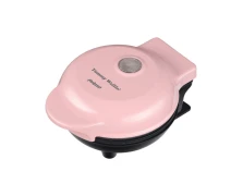 Primo Βαφλιέρα mini PRWM-40546 Primo 500W Αντικολλητικές πλάκες, Ροζ