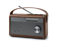 Muse Ραδιόφωνο M-098BR MUSE Μπαταρίας-Ρεύματος με Bluetooth Καφέ